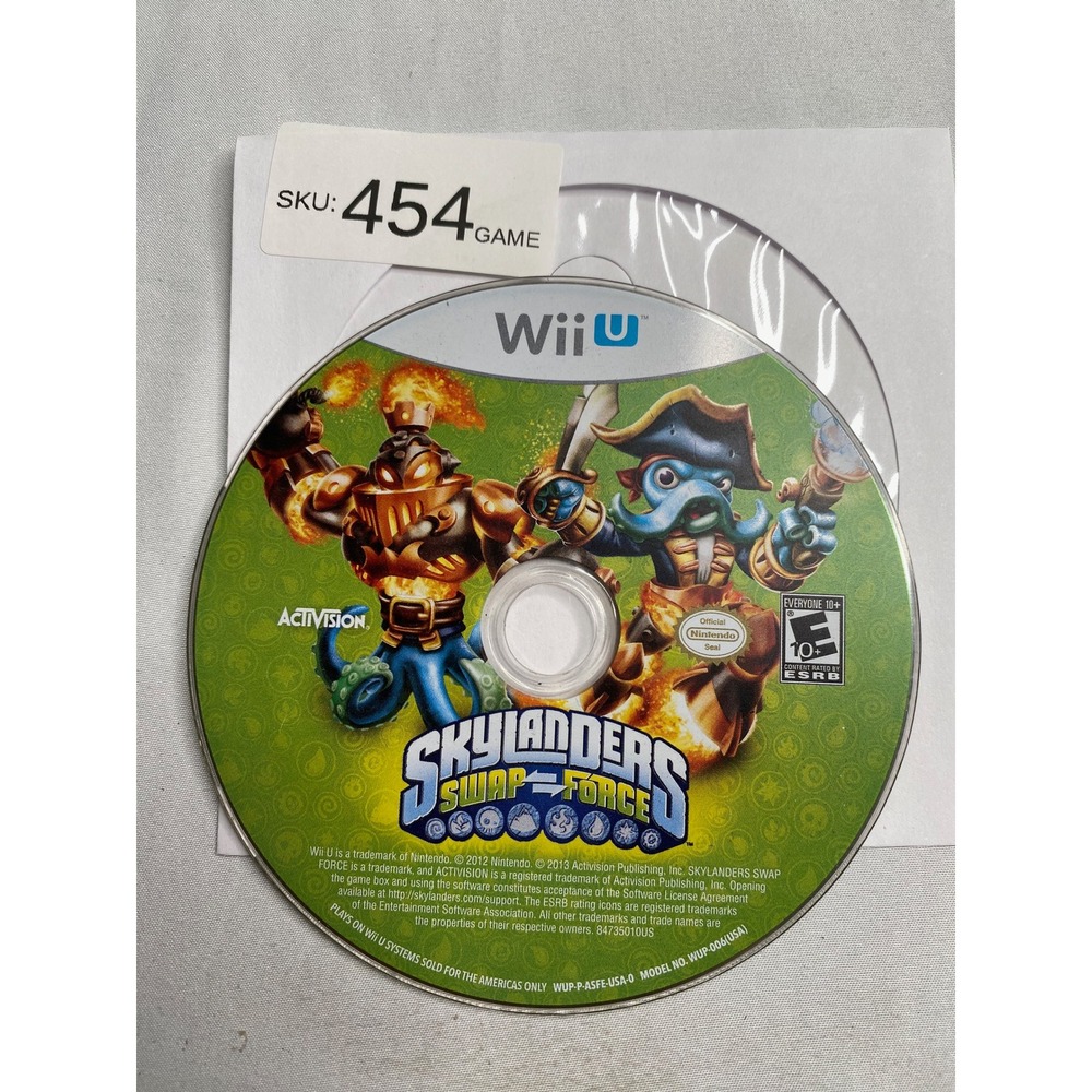 Skylanders Swap Force Nintendo Wii U